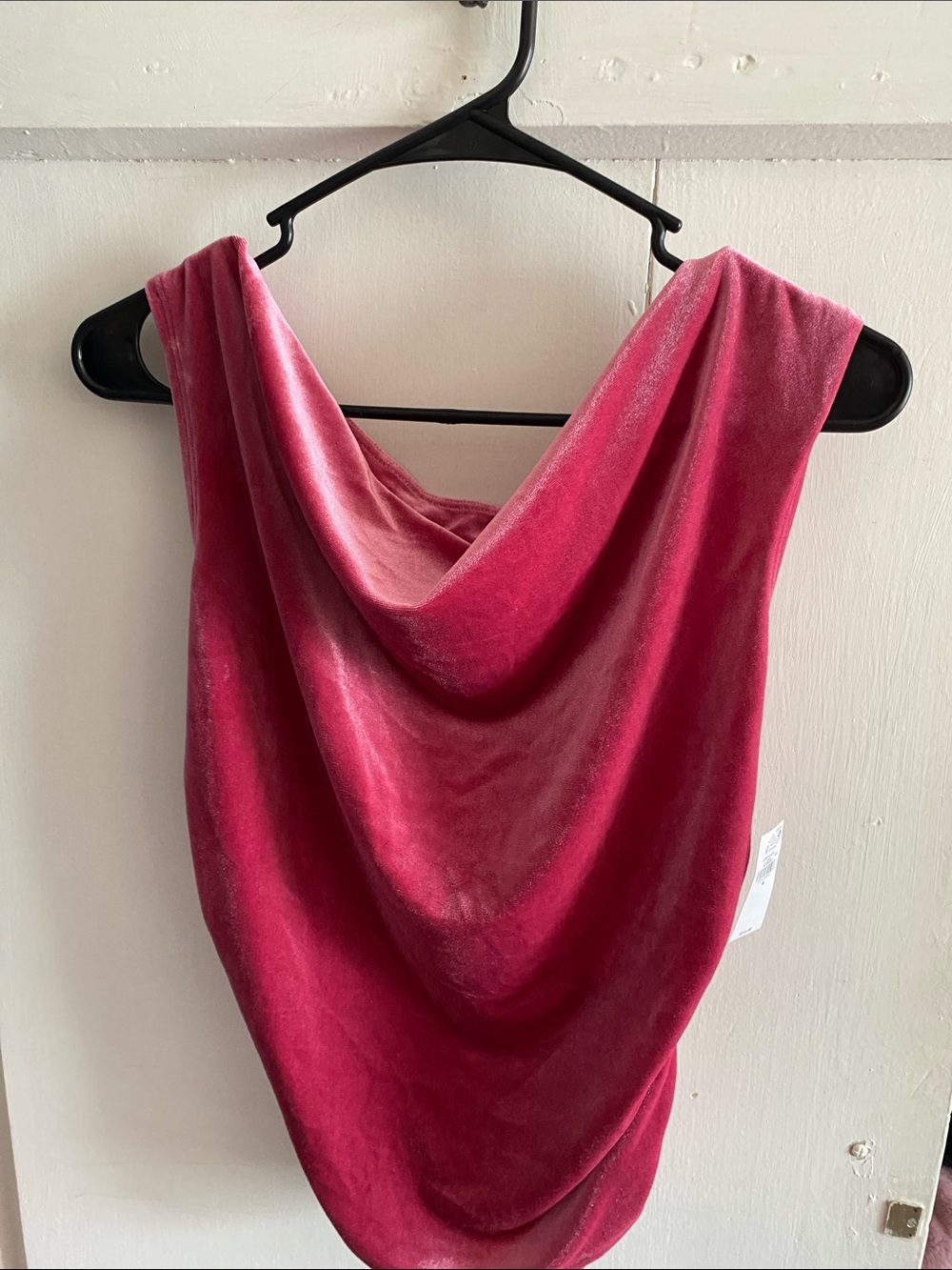 NWT Old Navy Velvet Cowl Top